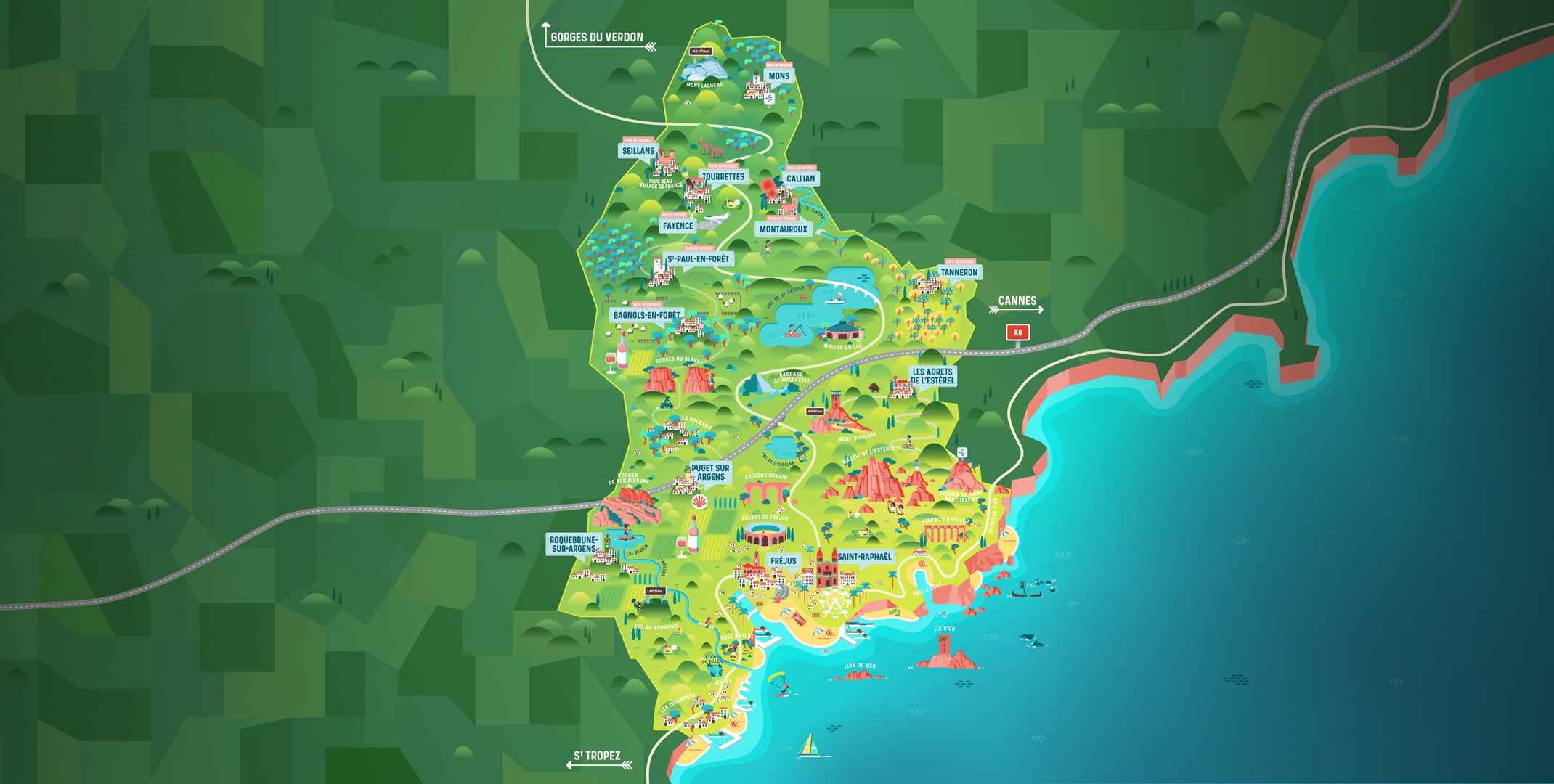 Carte clair