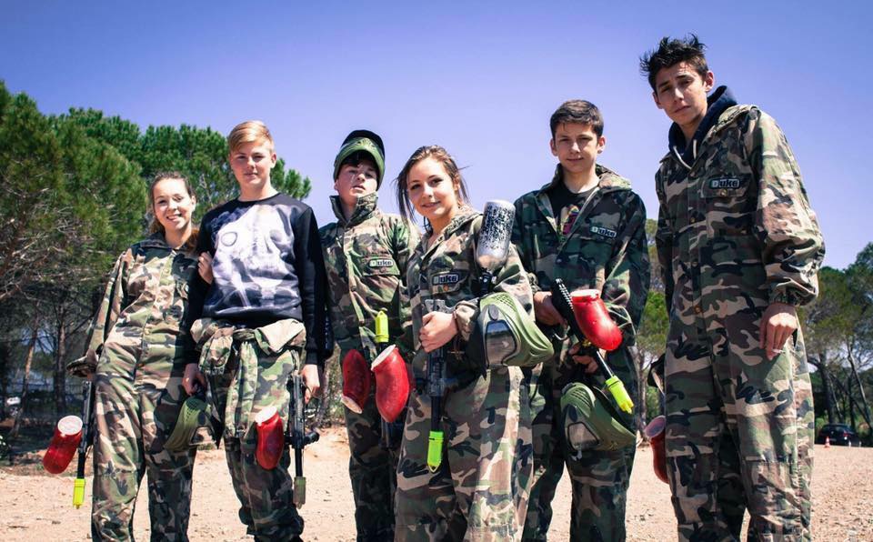 paint ball enfants