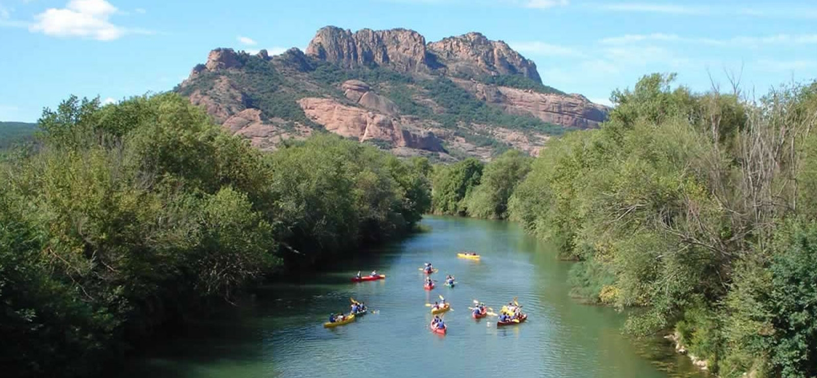 kayak sur l'argens roquebrune