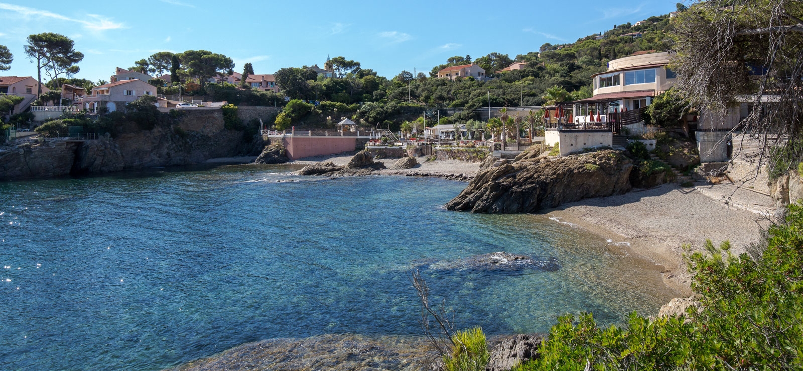 les issambres calanque de bonne eau