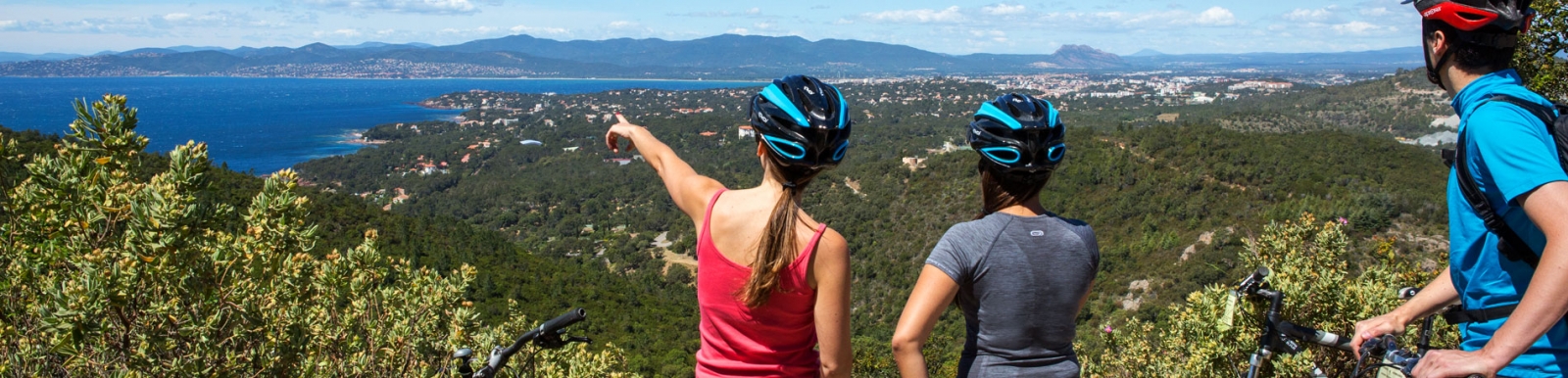 velo vtt saint-raphael vue mer