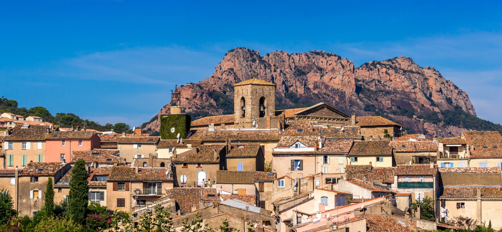 roquebrune village et rocher