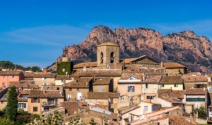 roquebrune village et rocher