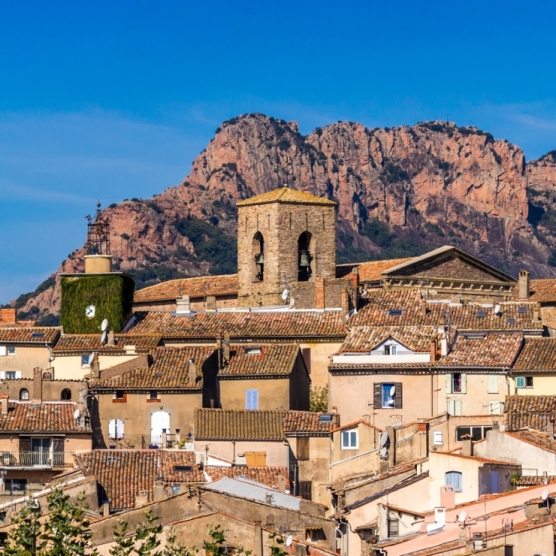 roquebrune village et rocher