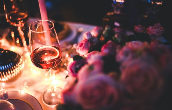 saint-valentin - diner romantique auberge des pins
