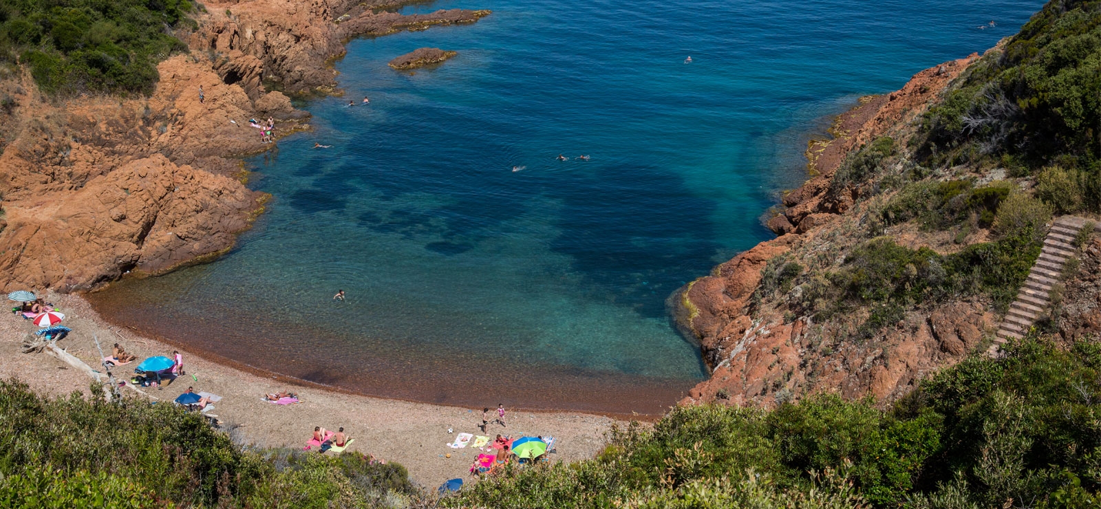 saintraphael - calanque petit caneiret