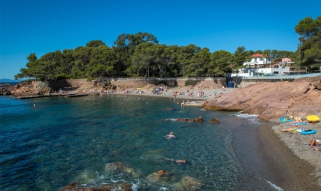 saintraphael - plage boulouris 3