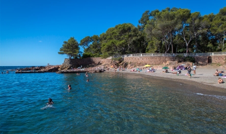 saintraphael - plage boulouris 5