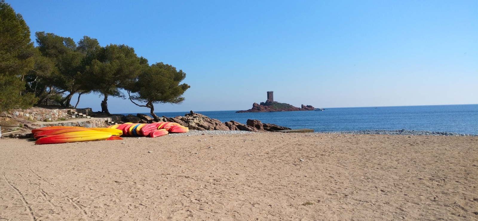 saintraphael - plage debarquement