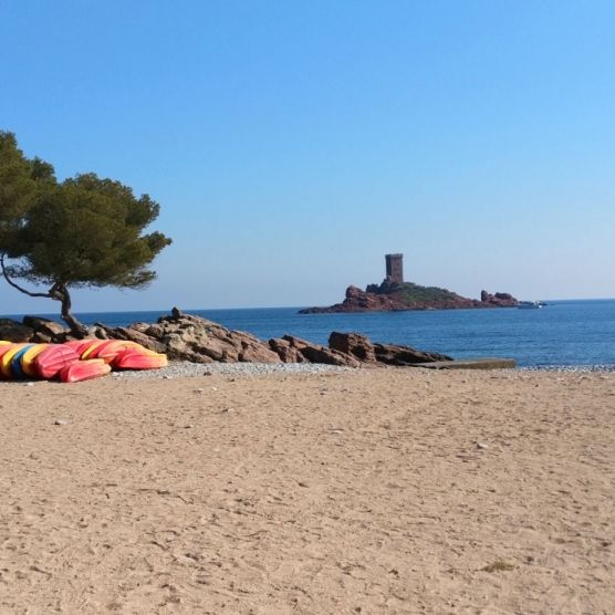 saintraphael - plage debarquement