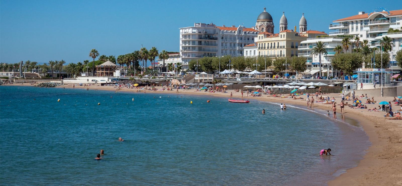 saintraphael - plage veillat