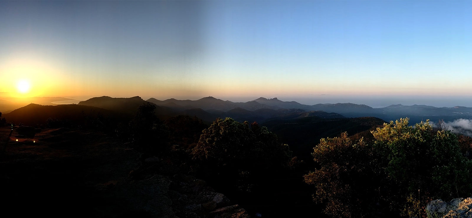 lever de soleil au mont vinaigre