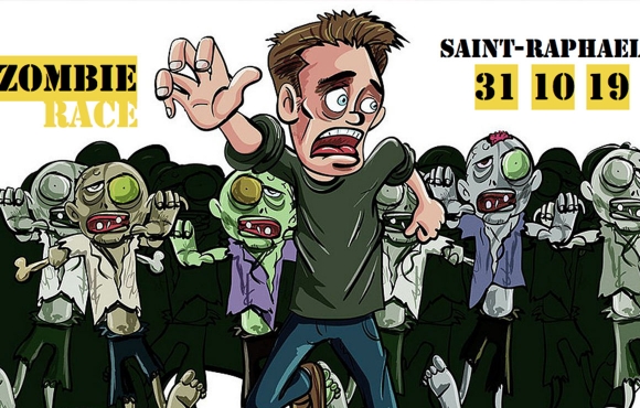 halloween zombie race
