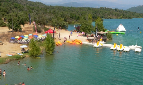 saint-cassien - plage arbousiers