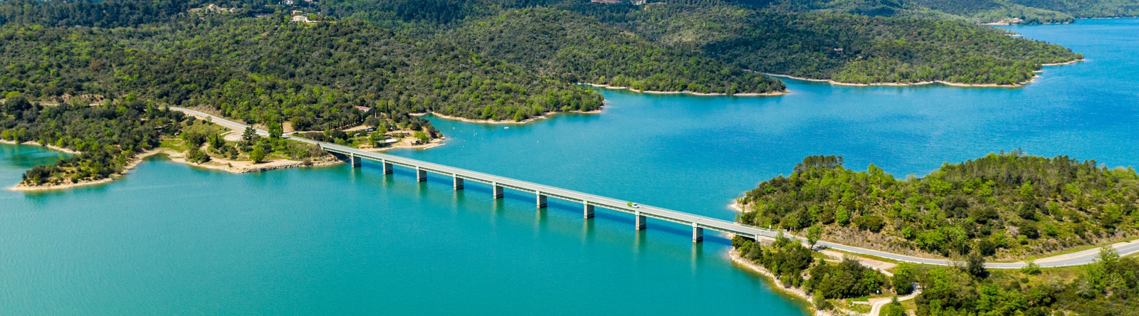 pays de fayence - lac de saint cassien