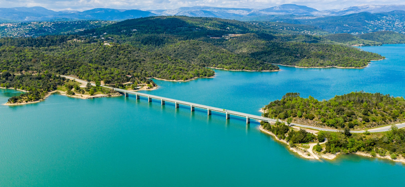 pays de fayence - lac de saint cassien