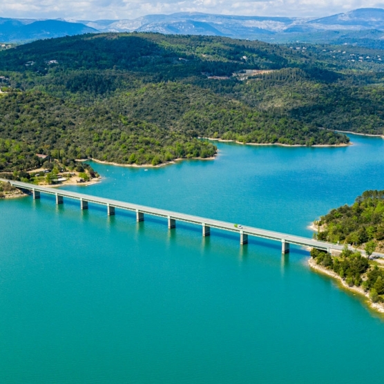 pays de fayence - lac de saint cassien