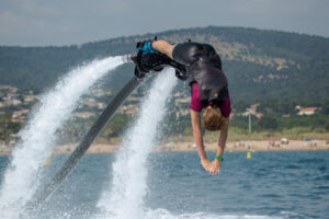 activite bon cadeau insolite - flyboard