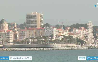 France 3 - vue Saint-Raphaël