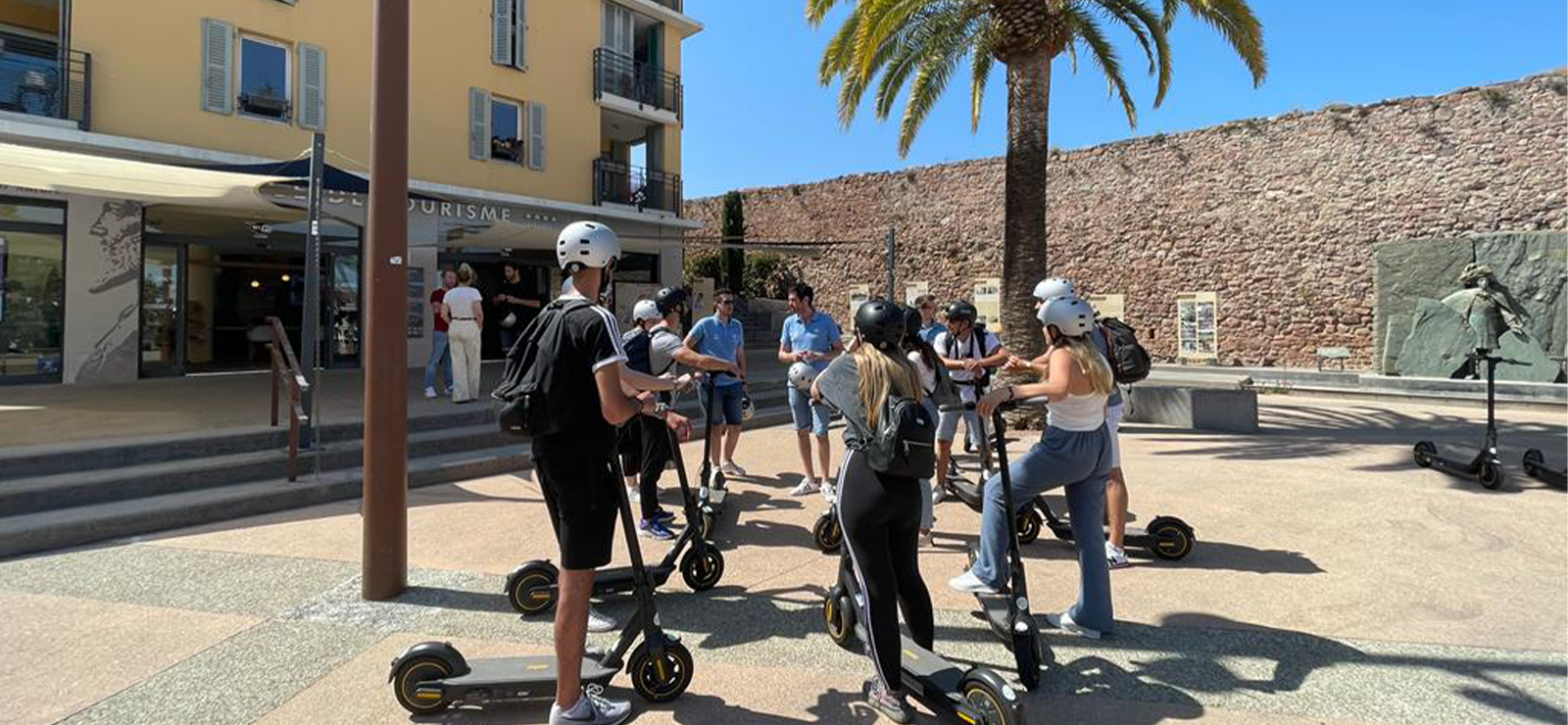 fréjus en trottinette electrique