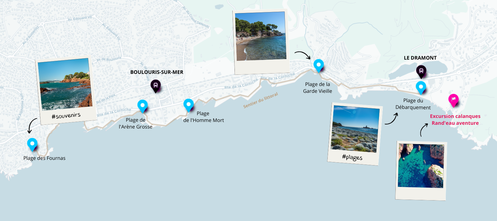 carte itinéraire en train 1