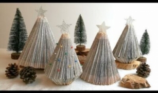 DIY sapin de Noël en livre