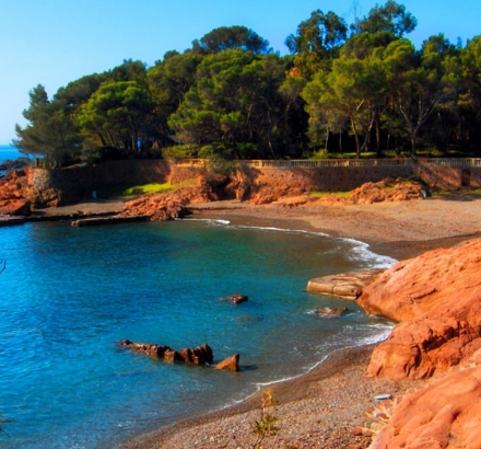 Plage de Boulouris