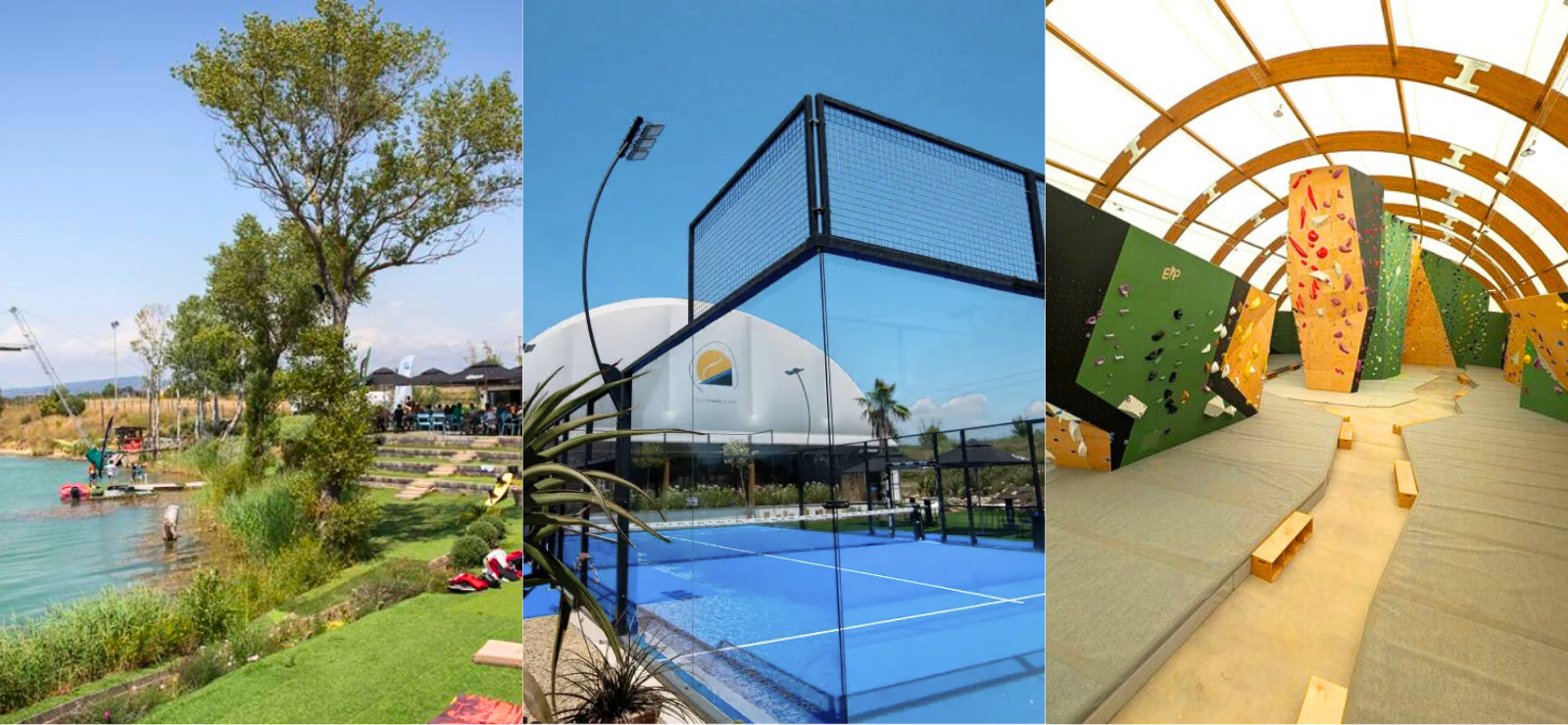 South wake, padel, block park