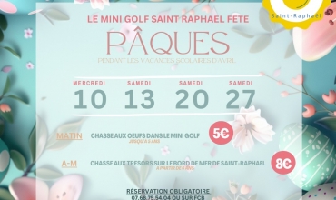 Chasse au Trésor de Pâques au Mini-Golf Beaurivage