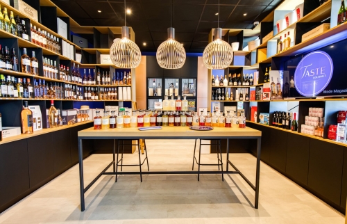 Une boutique élégante