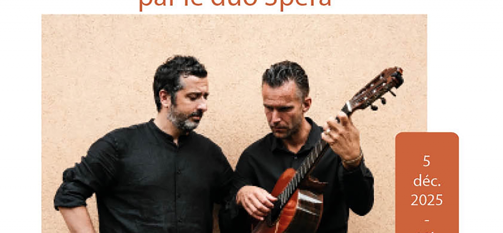 Concert de chants et guitares corses