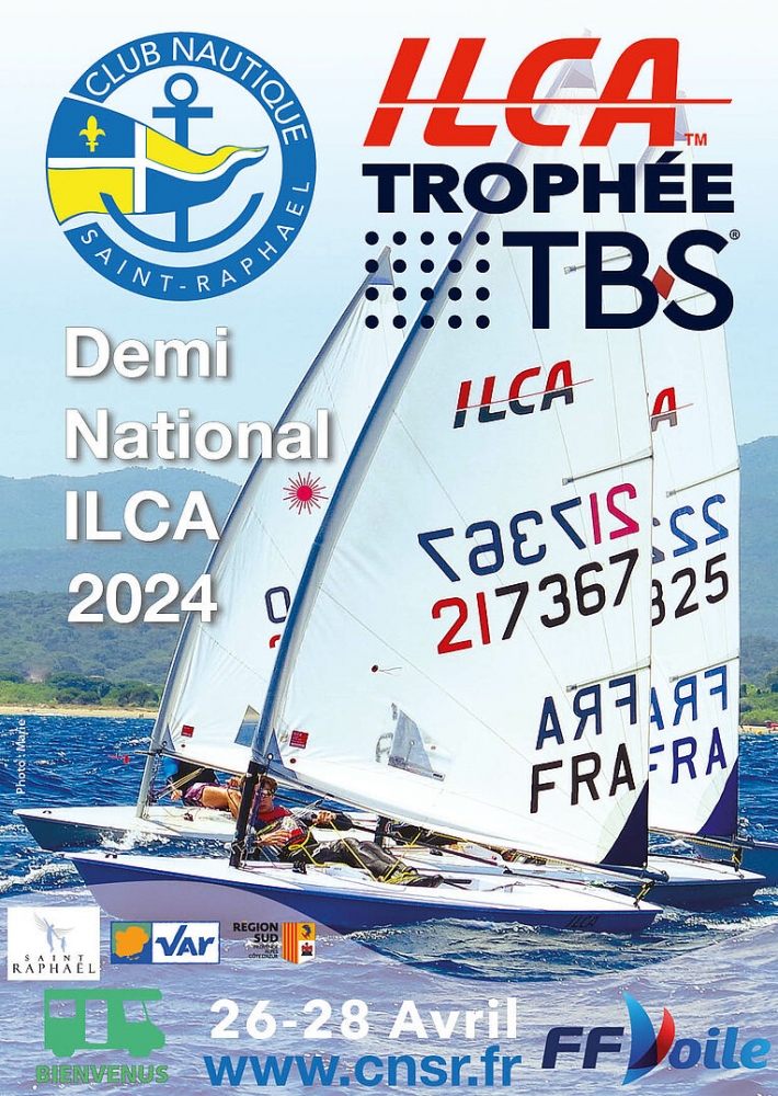 Demi National ILCA 2024 Trophée TBS Estérel Côte d'Azur
