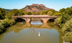 Paddle sur l'Argens