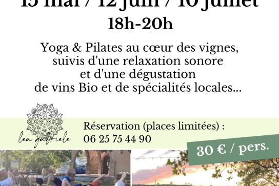 Yoga Château de Cabran