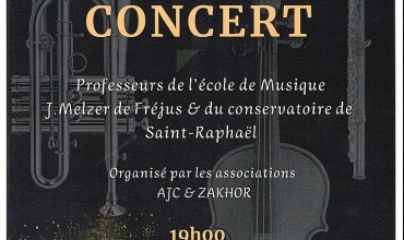 Concert des Professeurs de Musique de Saint-Raphaël et Fréjus
