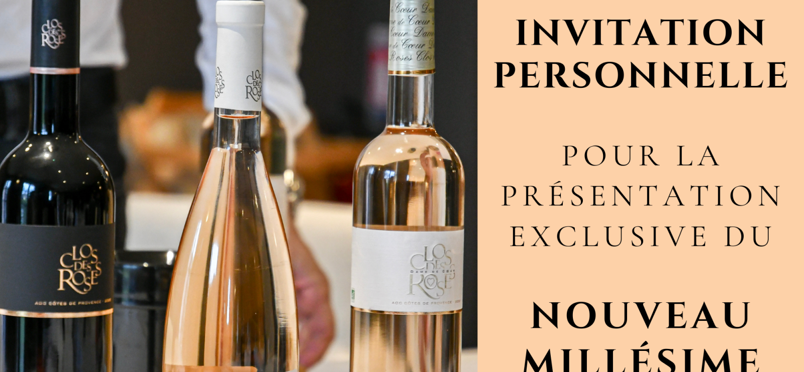 Nouveau millésime Clos des Roses