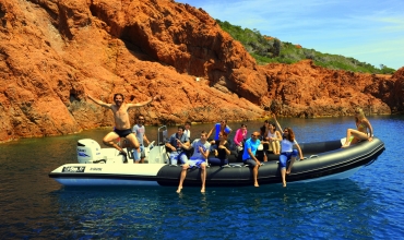 Excursion en mer - Roches rouges de l'Estérel