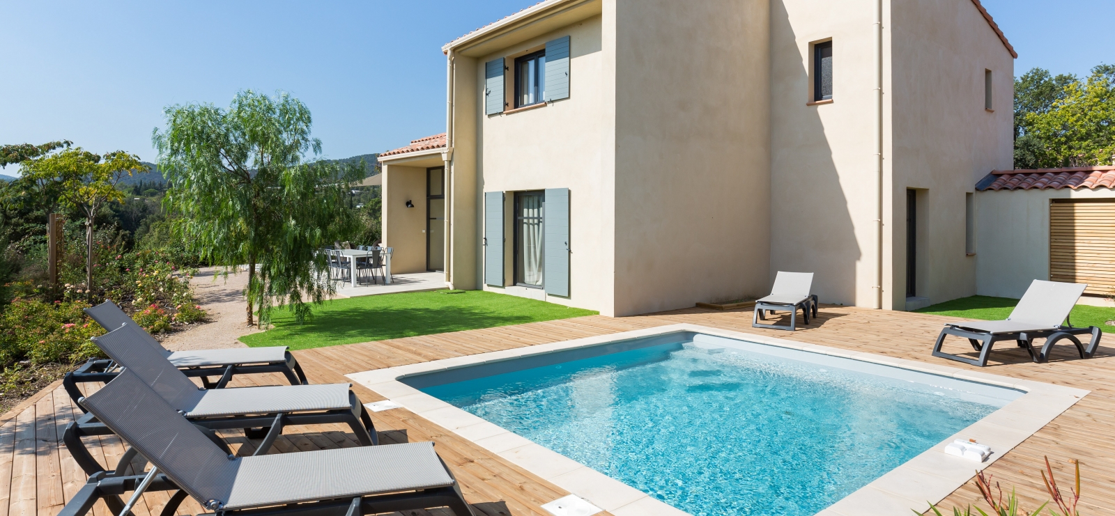 maison avec piscine Jas du Pébrier