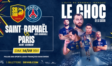 Handball - Saint-Raphaël Vs Paris Saint-Germain