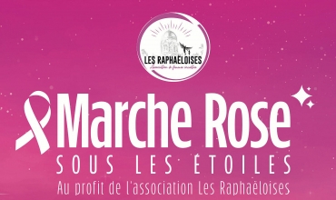 Marche Rose sous les étoiles