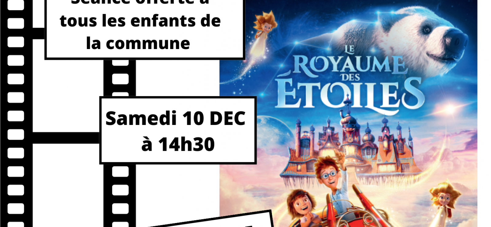 Le Royaume des étoiles – Cinéma offert aux enfants
