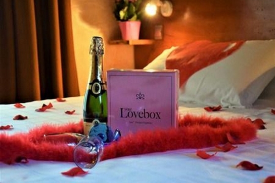 Love box et champagne