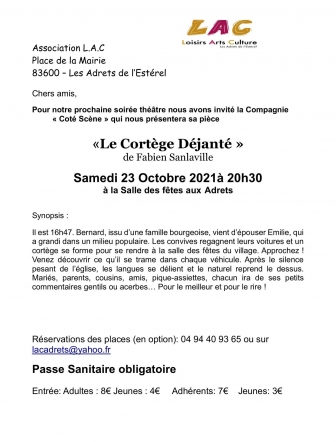 Affiche le cortège déjanté
