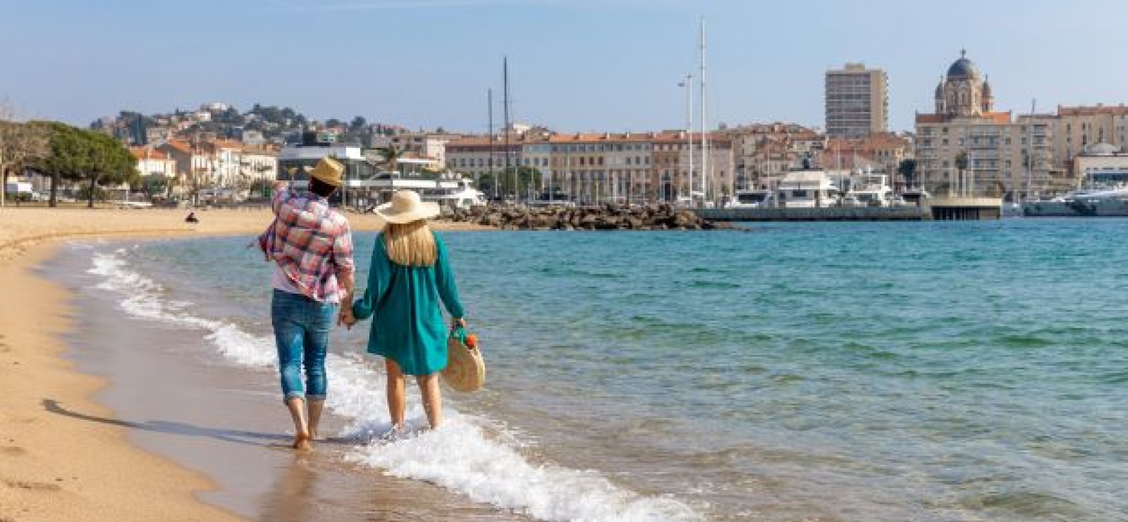 Détente en amoureux en bord de mer