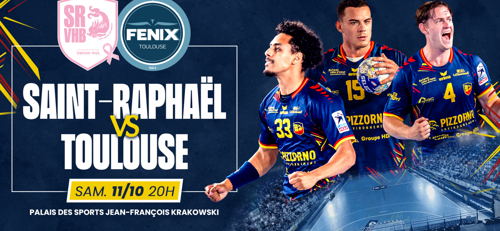Handball - Saint-Raphael Vs Toulouse