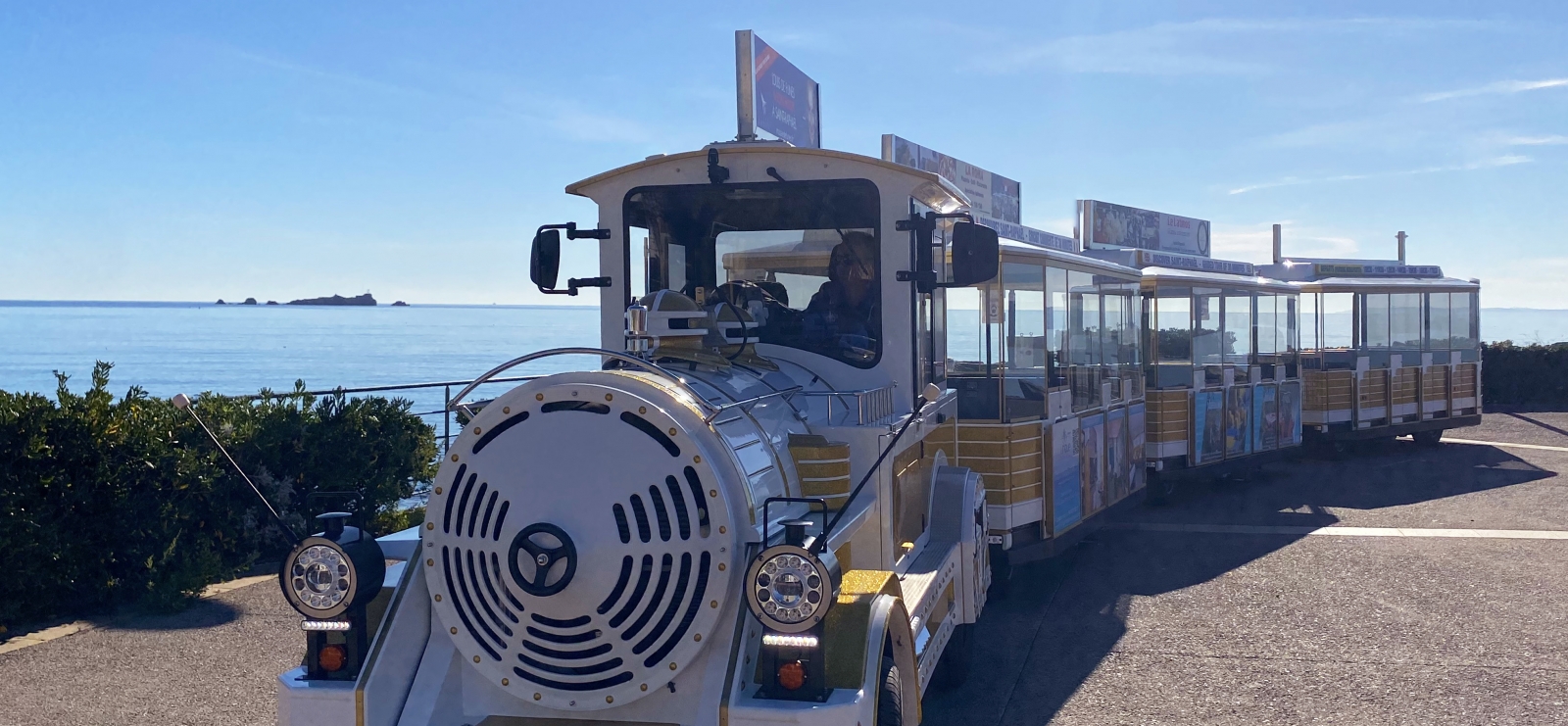 Saint-Raphaël en petit train touristique