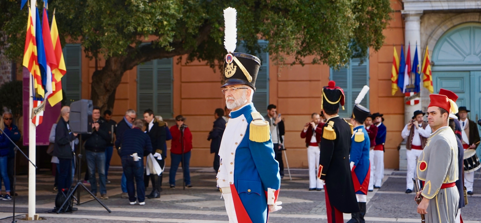 Intronisation du général de Bravade