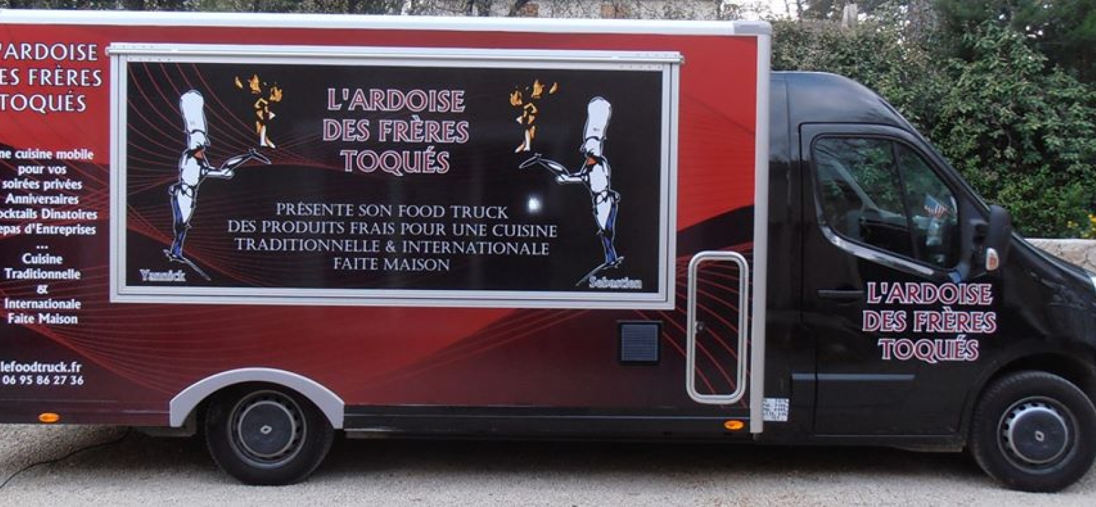 l' ardoise des Frères Toqués