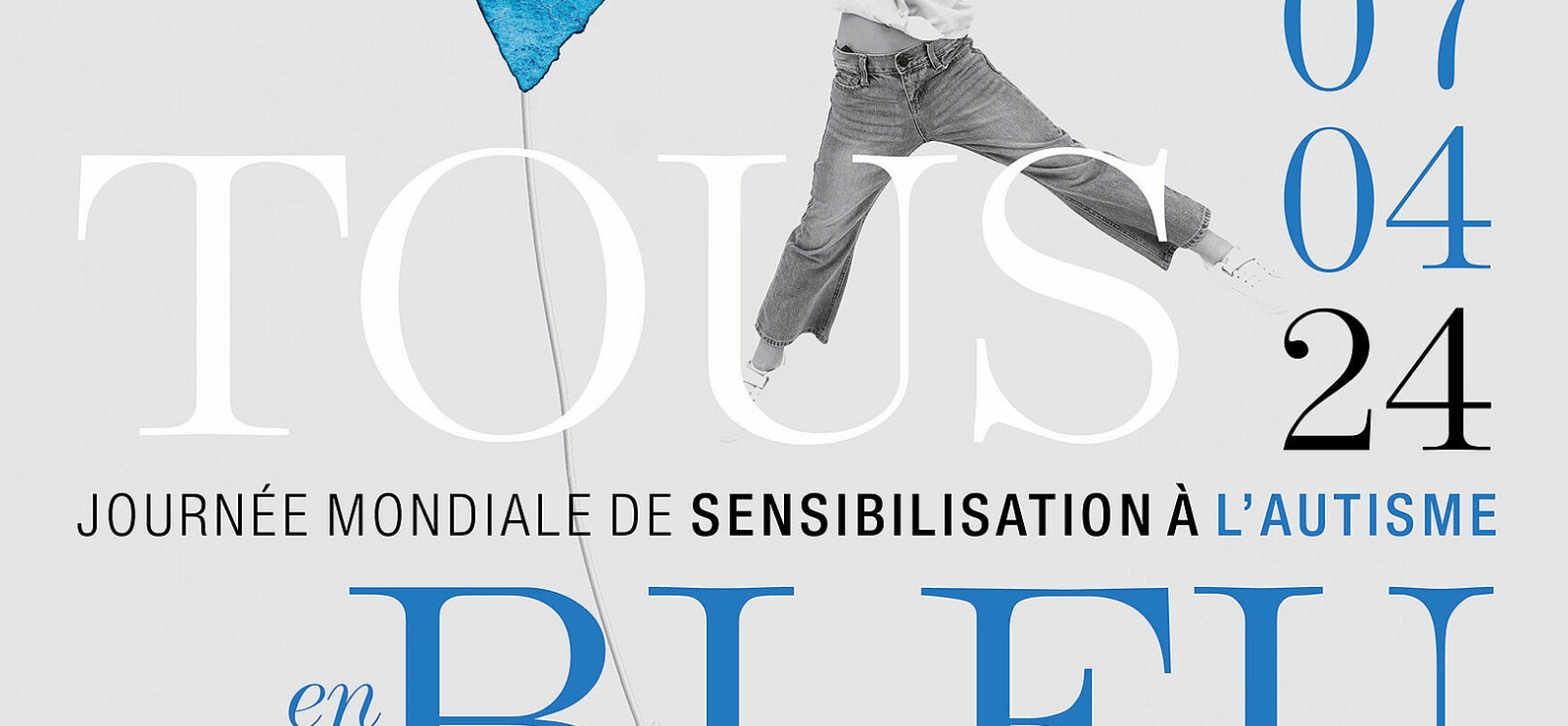 1re édition « TOUS EN BLEU » pour la Journée Mondiale de sensibilisation à l’autisme