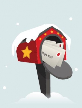 Boite aux lettres du pere noel